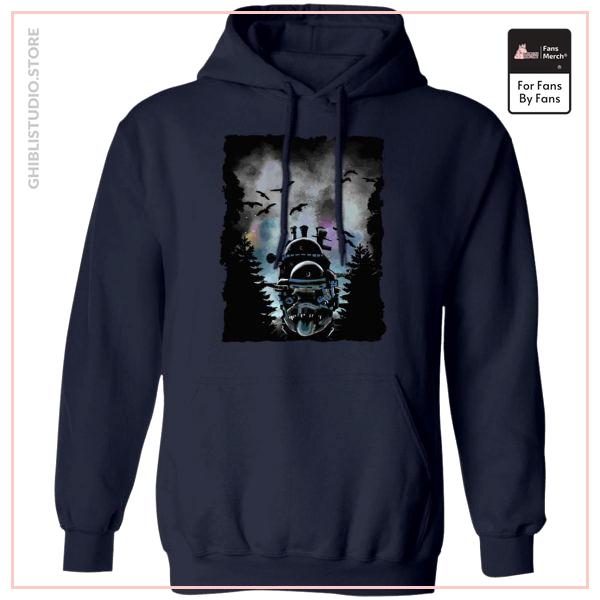 Howl's Moving Castle At Night Hoodie
