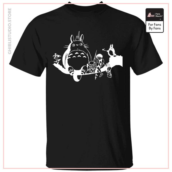 My Neighbor Totoro - Fishing Retro T Shirt