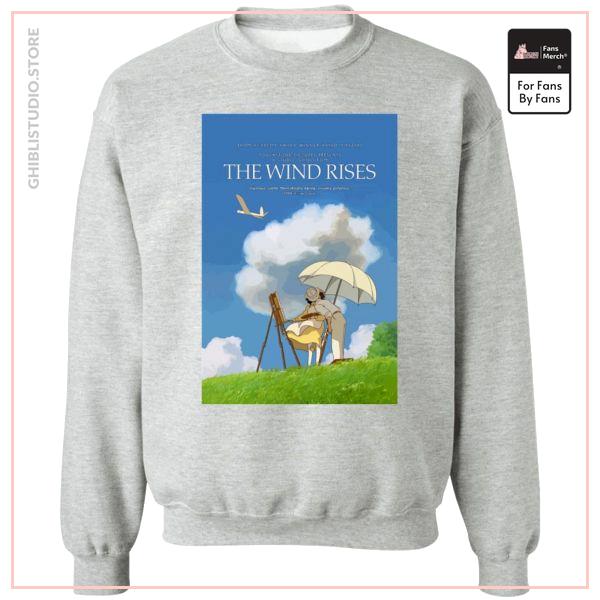 The Wind Rises Poster Classic Sweatshirt