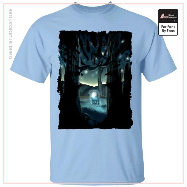 Mononoke Princess - Shishigami Transforming T Shirt