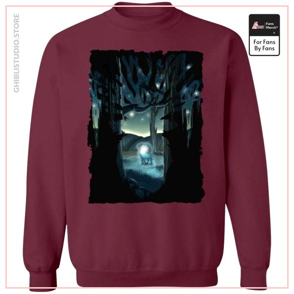 Mononoke Princess - Shishigami Transforming Sweatshirt