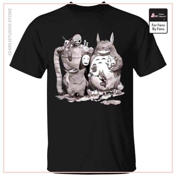 Ghibli ft. Pokemon Characters T Shirt