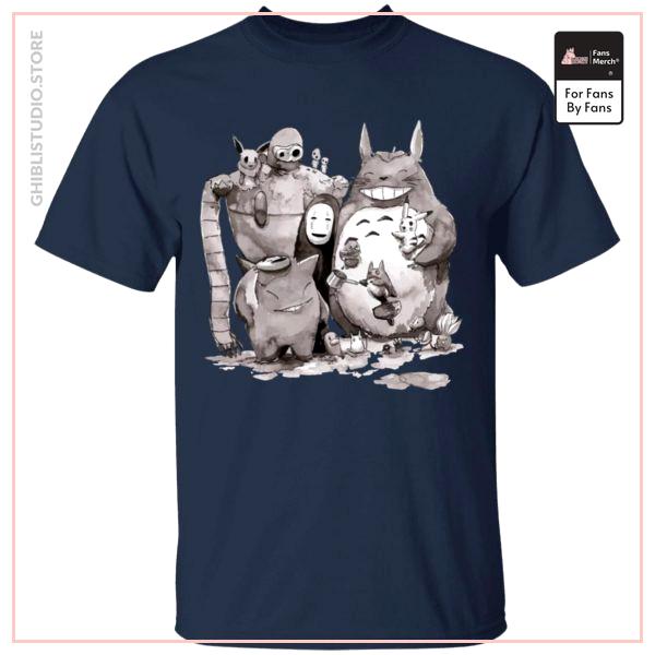 Ghibli ft. Pokemon Characters T Shirt