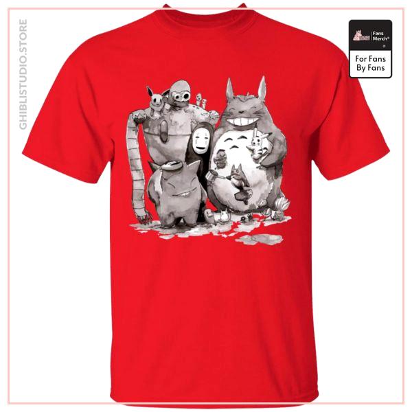 Ghibli ft. Pokemon Characters T Shirt
