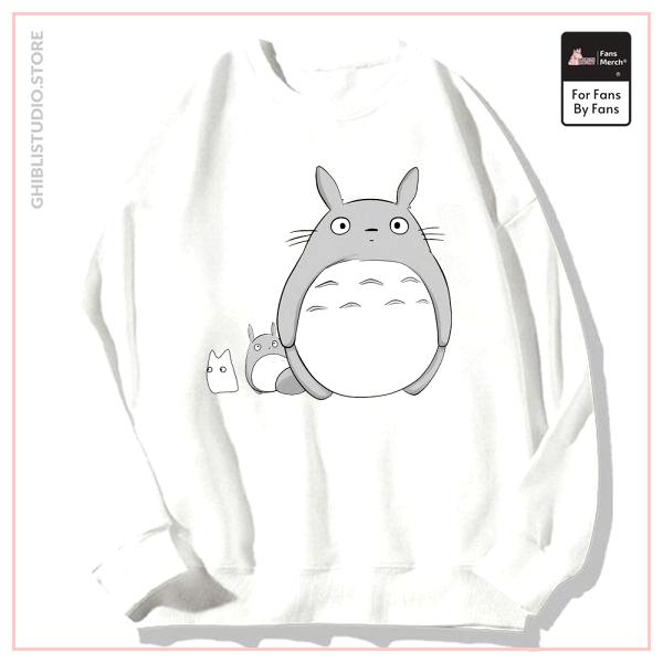 Totoro Studio Ghibli Harajuku Kawaii Hoody Women Ullzang Miyazaki Hayao Hoodies Funny Cartoon Sweatshirt Anime O 4 - Ghibli Studio Store