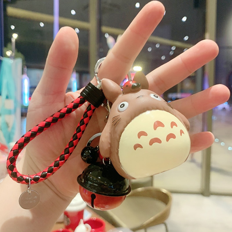 My Neighbor Totoro Keychains - Brown Totoro Pendant Key Ring | Ghibli  Studio Store