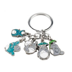 My Neighbor Totoro Keychains - Cute Totoro And Friends Pendant Key Ring