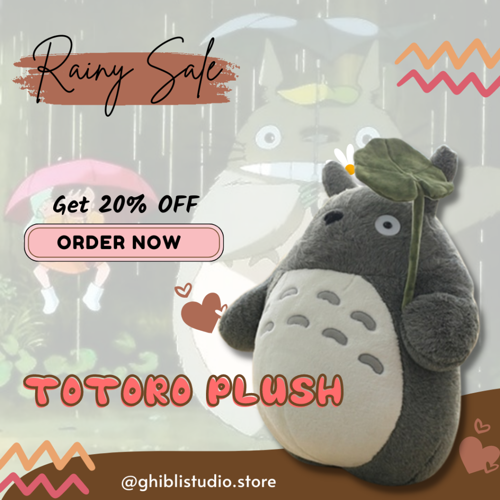 Totoro Plush U-shaped Neck Waist Head Protect Pillow Car Seat Back Cushion  - Ghibli Merch Store - Official Studio Ghibli Merchandise