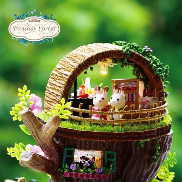 My Neighbor Totoro Music Box DIY Handmade LED Castle in the Sky Children Toys Birthday Romantic 4 - Ghibli Studio Store