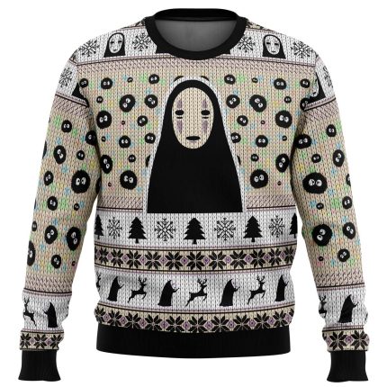 no face and soot sprites spirited away studio ghibli ugly christmas sweatertcbui 430x430 1 - Ghibli Studio Store