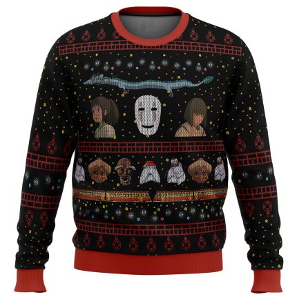 studio ghibli no face spirited away ugly christmas sweaterjs01t 430x430 1 - Ghibli Studio Store