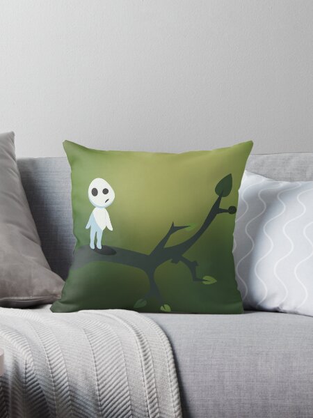 Ghibli Studio Pillows - Ancient Spirit Guardian Throw Pillow